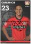 Autogramm: Carlinhos (Carlos Vinicius Santos de Jesus) * 22.6.1994 Camacan, Bahia (Bayer 04 Leverkusen)  ...