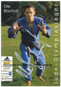 Autogramm Ole Bischof 27 08 1979 Reutlingen Olympia Judo
