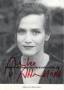 Autogramm: Nika von Altenstadt * 8.8.1965 Mnchen (Nicola Schmidt von Altenstadt) ARD: LINDENSTRAE  ...