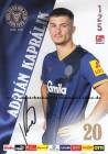 Autogramm: Adrian Kapralik * 10.6.2002 Dolny Kubin Slowakei - Holstein Kiel  ...