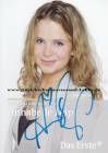 Autogramm: Annabelle Leip * 3.01.1980 Wolfenb�ttel (ARD : Sturm der Liebe)  ...