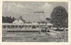 Ansichtskarte: Bad Harzburg - Schwimmbad - 1950 Deutsche Post - Notopfer Berlin - Brunsbttel Block - Landkreis Wolfenbttel - Landkreis Goslar  ...