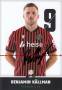 Autogramm: Benjamin K�llman * 17.6.1998 Eken�s (Paul Benjamin K�llman) 2025/2026 Hannover 96  ...