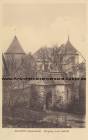 Ansichtskarte: Bilstein (Sauerland). Eingang zum Schlo� - Burg -Jos. Grobbel Fredeburg i. W. - Drucksache 1930 nach Assen Holland - Jugendherberge Kreis Olpe - Lennestadt  ...