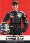 Autogramm: Christijan Albers * 16.4.1979 Eindhoven Niederlande - Formel 1 - Minardi F1 - Automobilsport  ...