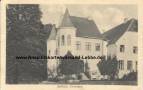 Ansichtskarte: Clevenow - Schloss Clevenow - Burg Klevenow - Herrenhaus - Freiherr von der Lancken-Wakenitz - 1909 nach Stettin Kronenhofstrasse 1 Gerichtsaktuar Gustav Knittel - Gemeinde S�derholz - Grimmen - Landkreis Vorpommern-R�gen  ...