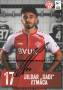 Autogramm: Dildar Atmaca * 17.10. 2002 Bielefeld - Fuball-Club Wrzburger Kickers e. V. - FWK - Wrzburger Kickers  ...