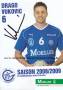 Autogramm: Drago Vukovic * 3.8.1983 Split, Jugoslawien - 2008/2009 VfL Gummersbach - HANDBALL  ...