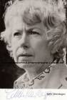 Autogramm: Edith Heerdegen * 2.7.1913 Dresden � 13.7.1982 Dachsberg, Landkreis Waldshut (Derrick / Die Alten kommen / Wer spinnt denn da, Herr Doktor? / Silas)  ...