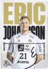 Autogramm: Eric Johansson * 28.6.2000 Eskilstuna Schweden 2022 / 2023 : THW Kiel - HANDBALL  ...