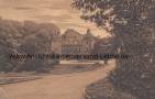 Ansichtskarte: Essen Borbeck - Schlo - Wasserschlo - von der Recke-Volmarstein - von Frstenberg - Stoppenberg 1922 nach Hildesheim Weibchen -   ...