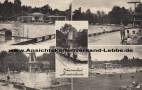 Ansichtskarte: Friedrichroda - Schwimmbad Sprungturm Lichtbild-Schincke 1960 nach Berlin C 2 Slomski - DDR Kreis Gotha - Bezirk Erfurt - Freibad Sportbad - Landkreis Gotha - Th�ringen  ...