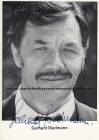 Autogramm: Gerhard Riedmann 1954 * 24.3.1925 Wien � 9.02.2004 Kematen in Tirol - 1954 : Der Zigeunerbaron - 1992�1997 : Der Bergdoktor  ...