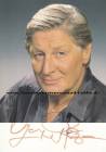Autogramm: G�nter Pfitzmann * 8.4.1924 Berlin � 30.05.2003 (Drei Damen vom Grill/Praxis B�lowbogen)  ...