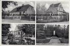 Ansichtskarte: Gurkau Kr. Sorau/N.-L. B�ckerei Erich Preuss Heldendenkmal 1914-1918 - Franz Freye Sommerfeld - Linderode - Lipinki Luzyckie 1939 nach Berlin S./O 16 - Niederlausitz - Regierungsbezirk Frankfurt a. d. Oder - Provinz Brandenburg (Preu�en)  ...