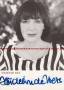 Autogramm: Heidelinde Weis (Heidelinde Duna) * 17.9.1940 Villach � 24.11.2023 - Die Tote von Beverly Hills / Lausbubengeschichten / ZDF:Die Schwarzwaldklinik/ ARD:Die gr�nen H�gel von Wales  ...