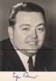 Autogramm: Holger B�rner MdB * 7.02.1931 Wolfsanger � 2.8.2006 Kassel - SPD Bundesgesch�ftsf�hrer  ...