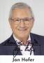 Autogramm: Jan Hofer * 31.01.1950 in B�derich (jetzt Wesel) Johannes Heinrich Neuenhofer - ARD Tagesschau - MDR 1992�2012 Riverboat � Talkshow - RTL Direkt  ...