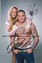 Autogramm: Jenny Elvers - Jenny Elvers-Elbertzhagen * 11.5.1972 L�neburg und Sohn Paul Elvers * M�rz 2001 Hamburg  ...