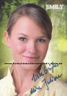 Autogramm: Juliane Kotzur * 18.3.1992 M�nchen - Tresor TV - KiKA - Emily Spitzweg in Fluch des Falken  ...