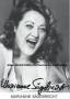 Autogramm: Marianne Sgebrecht * 27.8.1945 Starnberg - Zuckerbaby , Out of Rosenheim, Rosalie Goes Shopping  ...