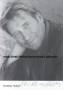 Autogramm: Matthias Habich * 12.01.1940 Danzig (2004: Der Untergang / 2025: Der Barcelona-Krimi: Brennendes Land)  ...
