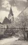 Ansichtskarte: Mitterndorf - Kirche - Salzkammergut - Bezirk Liezen - Steiermark - Helmut Kain - 1957  ...
