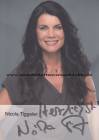 Autogramm: Nicola Tiggeler * 1.4.1960 Hannover 1993�1996 Der Fahnder (ARD) / 2000�2002 Unser Charly (ZDF) / 2006-2013 Sturm der Liebe (ARD)  ...
