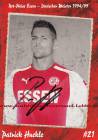 Autogramm: Patrick Huckle * 4.11.1983 Karlsruhe - 2014/2015 RWE - Rot-Weiss Essen  ...