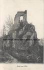 Ansichtskarte: Pfirt - Ruine - Schloss Hohenpfirt - 1908 Camille Gault - Kreis Altkirch - Bezirk Oberelsa - Ferrette  Departement Haut-Rhin - Region Grand Est (Elsass) Kanton Altkirch - Gemeindeverband Sundgau - ELSA-LOTHRINGEN  ...