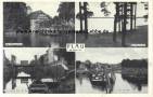 Ansichtskarte: Plau am Plauer See - Alte Wassermhle - Hebebrcke ber die Elde - Ludwigslust-Parchim 1939 Rudolf Rose - Berlin  ...