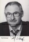 Autogramm: Rolf Schimpf * 14.11.1924 Berlin � 22.3.2025 Pullach im Isartal - Mensch Bachmann - Der Alte  ...