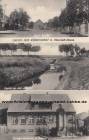 Ansichtskarte: R�behorst b. Neustadt-Dosse - Dorf Stra�e - Partie an der J�glitz - Kriegerdenkmal Schule - Kreis Ruppin - Alt Roddahn 1942 - Reichsarbeitsdienst f�r die weibliche Jugend - RADwJ ? - Windpfennig - Balke - sp�terer Kreis Rathenow - heute Gemeinde Gro�derschau - Amt Rhinow - Landkreis Havelland - Brandenburg  ...