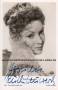 Autogramm: Ruth Leuwerik * 23.4.1924 - Ruth Leeuwerik - Essen � 12.01.2016 M�nchen - Regie : Wolfgang Liebeneiner 1957: K�nigin Luise  ...