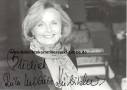 Autogramm: Ruth Maria Kubitschek * 2.8.1931 Komotau Tschechoslowakei  1.6.2024 in der Schweiz (Francis Durbridge:Melissa / Helmut Dietl:Monaco Franze  Der ewige Stenz + Kir Royal/ Das Erbe der Guldenburgs)  ...