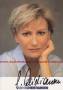 Autogramm: Sabine Christiansen * 20.9.1957 Preetz (Sabine Frahm) Talkshow ARD  ...