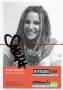 Autogramm: Sarah Dieterle * 23.8.1984 - Sarah T�rmer (Hip-Hop / BEATBOX) Hitradio Ohr - Schwarzwald Radio - Funkhaus Ortenau Offenburg  ...