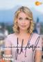 Autogramm: Sarah Thonig * 16.02.1992 M�nchen 2025 ZDF : Die Rosenheim-Cops  ...