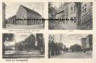 Ansichtskarte: Seelingst�dt Trebsen Mulde - Schlo� Herrenhaus Rittergut von D�ring - Gasthof zum rothen L�wen Arno Lehne Amt Grimma - Dorfteich - Dorfstra�e - Emil Lehmann - Leipzig Lindenau - Landkreis Leipzig  ...