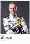 Autogramm: Tim Heinemann * 23.10.1997 Essen - Toksport WRT - Porsche Nr. 9 bei DTM-Rennen - Motorsport  ...