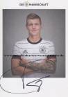 Autogramm: Toni Kroos * 4.01.1990 Greifswald - DFB 2020 Real Madrid Deutscher Fussball-Bund  ...