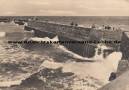 Ansichtskarte: Warnem�nde - Mole - Ostseebad Warnem�nde - DDR Bezirk Rostock - 1959 nach Rosenbeck Eichhorst Schorfheide Kreis Eberswalde Slomski - Hansestadt Rostock  ...