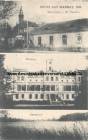 Ansichtskarte: Warnitz N/M - 1924 - Gasthaus W. Packlin - Schloss von der Osten - von Sydow - Herrenhaus - Seepartie - Ernst Engel - Anna Engel Krenzke - nach Merseburg Fritz Hilgendorf - Kreis Knigsberg Neumark - Soldin / Mysliborz - Ostbrandenburg - heute Warnice / Debno (Neudamm)  ...